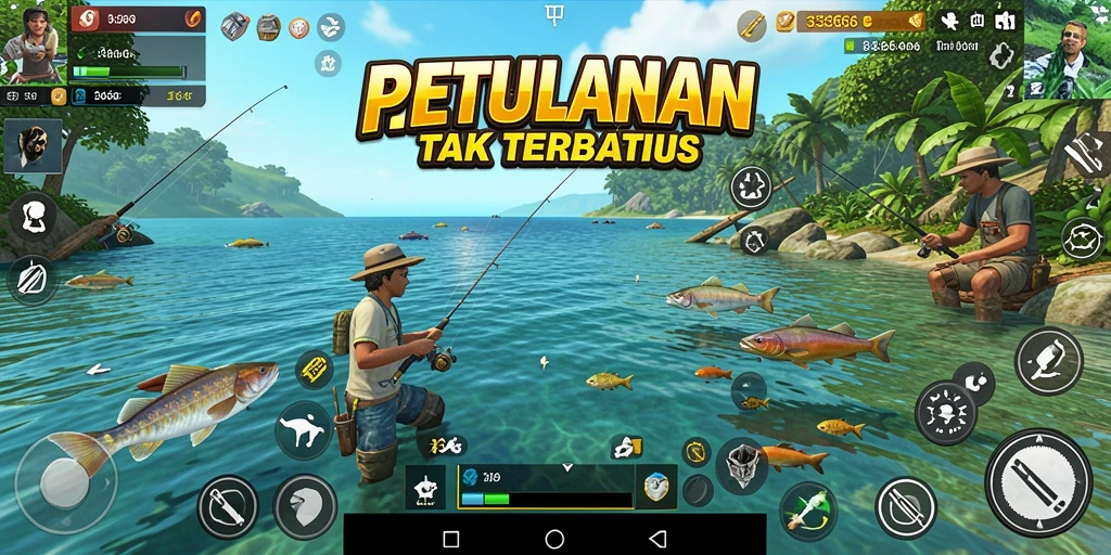Tampilan menarik dari gameplay 333666 yang menghadirkan pengalaman memancing mengasyikkan.
