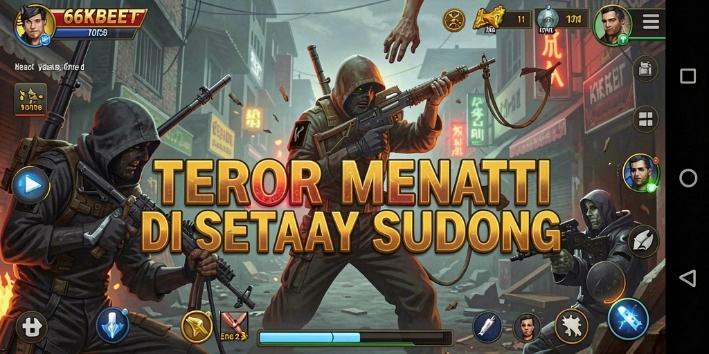 Screenshot menampilkan gameplay menegangkan dalam suasana Horror.