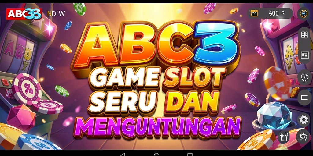 Tampilan gameplay ABC33 yang menarik dan penuh warna.