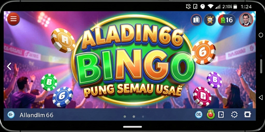 Gambaran gameplay Bingo yang seru dan interaktif.