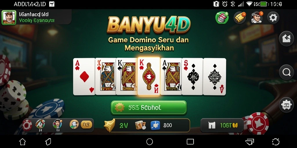 Tampilan gameplay menarik dari BANYU4D dengan grafis yang memukau.