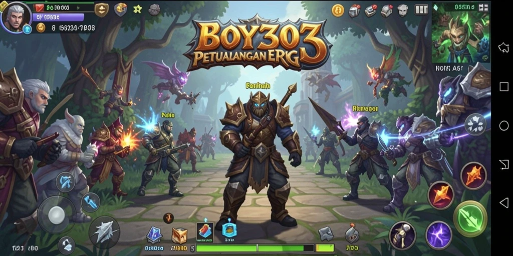 Gameplay epik dengan karakter dan grafik menawan di BOY303.