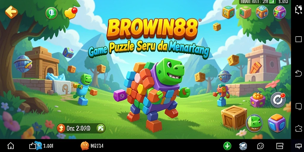 Screenshot BROWIN88 menampilkan gameplay puzzle yang mengasyikkan.