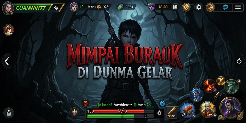 Tampilan gameplay menegangkan dari CUANWIN77 yang penuh kengerian.