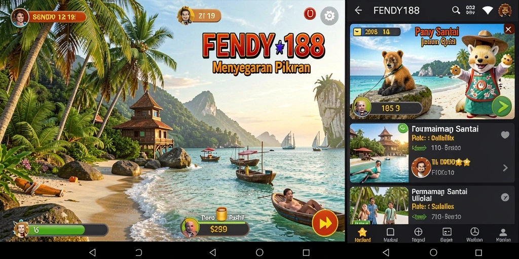 Tampilan gameplay FENDY188 yang seru dan penuh warna.
