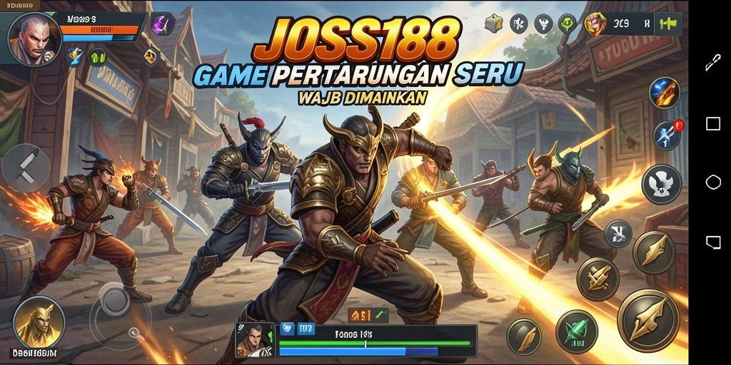 Gameplay seru dalam pertarungan JOSS188 yang menarik.