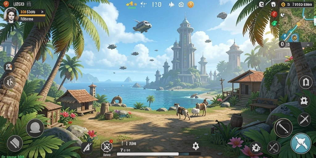Gameplay LOS303 yang menampilkan dunia terbuka dan aksi seru.