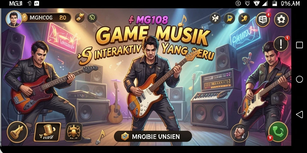 Tampilan gameplay MG108 yang seru dan interaktif.