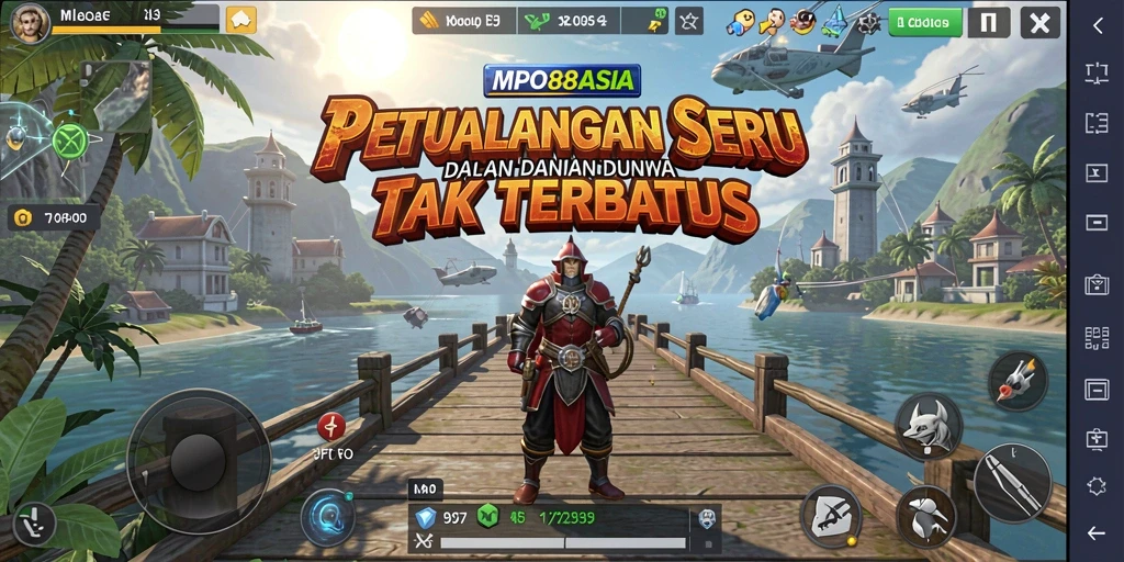 Tampilan gameplay MPO88ASIA yang menakjubkan dan penuh petualangan.