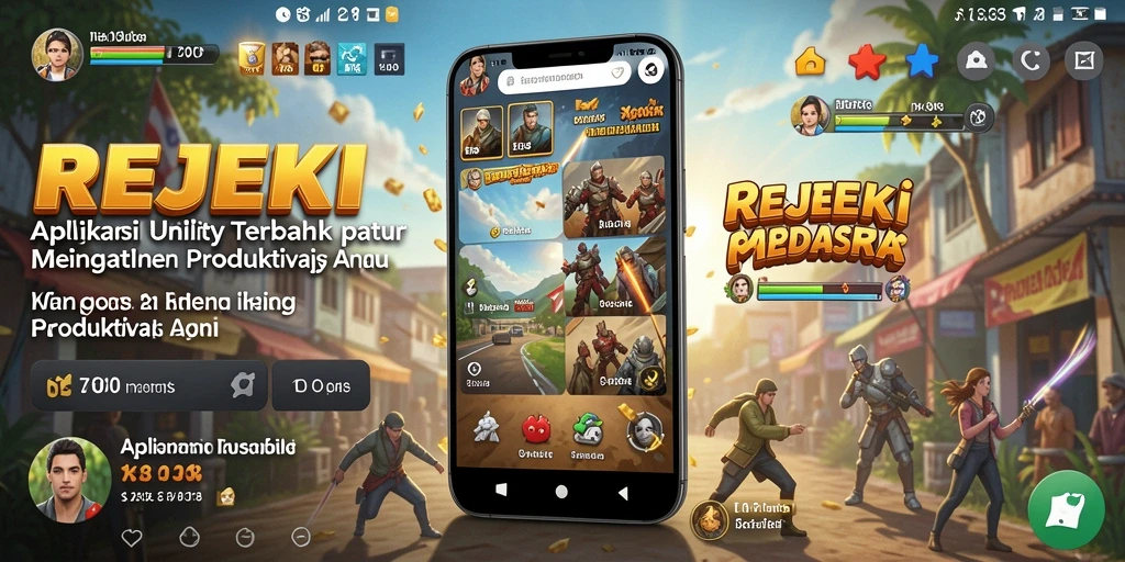 Tampilan screenshot REJEKI yang menampilkan antarmuka pengguna yang intuitif.