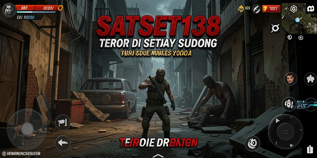 Screenshot SATSET138 menampilkan suasana horor yang mencekam.