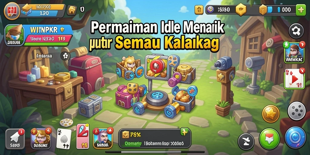 Tampilan gameplay WINPKR yang menarik dan memikat.